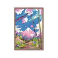 Picture of The Way To the Mountain _GroupedProduct_Rectangle_Portrait_Framed_Matted_