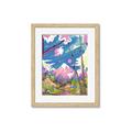 Picture of The Way To the Mountain _GroupedProduct_Rectangle_Portrait_Framed_Matted_