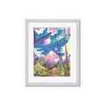 Picture of The Way To the Mountain _GroupedProduct_Rectangle_Portrait_Framed_Matted_