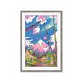 Picture of The Way To the Mountain _GroupedProduct_Rectangle_Portrait_Framed_Matted_