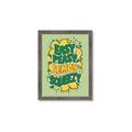 Picture of Easy Peasy Lemon Squeezy Typography Poster _GroupedProduct_Rectangle_Portrait_Framed_Matted_