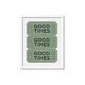 Picture of Good Times Poster _GroupedProduct_Rectangle_Portrait_Framed_Matted_