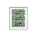 Picture of Good Times Poster _GroupedProduct_Rectangle_Portrait_Framed_Matted_