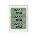 Picture of Good Times Poster _GroupedProduct_Rectangle_Portrait_Framed_Matted_