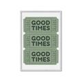 Picture of Good Times Poster _GroupedProduct_Rectangle_Portrait_Framed_Matted_