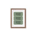 Picture of Good Times Poster _GroupedProduct_Rectangle_Portrait_Framed_Matted_