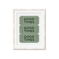 Picture of Good Times Poster _GroupedProduct_Rectangle_Portrait_Framed_Matted_