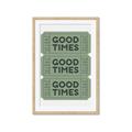 Picture of Good Times Poster _GroupedProduct_Rectangle_Portrait_Framed_Matted_