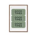 Picture of Good Times Poster _GroupedProduct_Rectangle_Portrait_Framed_Matted_