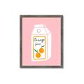 Picture of Orange Juice Poster _GroupedProduct_Rectangle_Portrait_Framed_Matted_