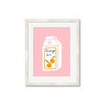 Picture of Orange Juice Poster _GroupedProduct_Rectangle_Portrait_Framed_Matted_
