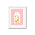 Picture of Orange Juice Poster _GroupedProduct_Rectangle_Portrait_Framed_Matted_