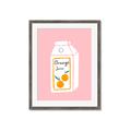 Picture of Orange Juice Poster _GroupedProduct_Rectangle_Portrait_Framed_Matted_