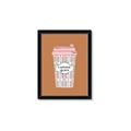 Picture of Caffeeine Queen Poster _GroupedProduct_Rectangle_Portrait_Framed_Matted_