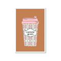 Picture of Caffeeine Queen Poster _GroupedProduct_Rectangle_Portrait_Framed_Matted_