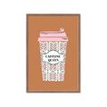 Picture of Caffeeine Queen Poster _GroupedProduct_Rectangle_Portrait_Framed_Matted_