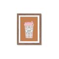 Picture of Caffeeine Queen Poster _GroupedProduct_Rectangle_Portrait_Framed_Matted_