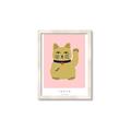 Picture of Maneki Neko – Lucky Cat _GroupedProduct_Rectangle_Portrait_Framed_Matted_