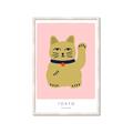 Picture of Maneki Neko – Lucky Cat _GroupedProduct_Rectangle_Portrait_Framed_Matted_