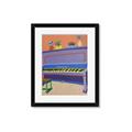 Picture of Retro Style Piano _GroupedProduct_Rectangle_Portrait_Framed_Matted_
