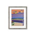 Picture of Retro Style Piano _GroupedProduct_Rectangle_Portrait_Framed_Matted_