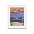 Picture of Retro Style Piano _GroupedProduct_Rectangle_Portrait_Framed_Matted_