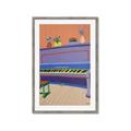 Picture of Retro Style Piano _GroupedProduct_Rectangle_Portrait_Framed_Matted_
