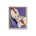 Picture of Retro Style Violin _GroupedProduct_Rectangle_Portrait_Framed_Matted_