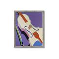 Picture of Retro Style Violin _GroupedProduct_Rectangle_Portrait_Framed_Matted_