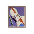 Picture of Retro Style Violin _GroupedProduct_Rectangle_Portrait_Framed_Matted_