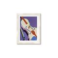 Picture of Retro Style Violin _GroupedProduct_Rectangle_Portrait_Framed_Matted_