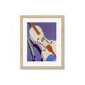 Picture of Retro Style Violin _GroupedProduct_Rectangle_Portrait_Framed_Matted_