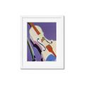 Picture of Retro Style Violin _GroupedProduct_Rectangle_Portrait_Framed_Matted_