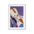 Picture of Retro Style Violin _GroupedProduct_Rectangle_Portrait_Framed_Matted_