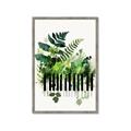Picture of Piano watercolor Poster _GroupedProduct_Rectangle_Portrait_Framed_Matted_