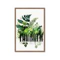 Picture of Piano watercolor Poster _GroupedProduct_Rectangle_Portrait_Framed_Matted_