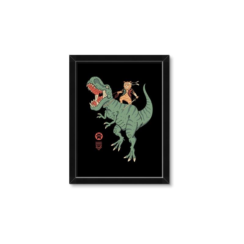 Picture of Catana T-Rex _GroupedProduct_Rectangle_Portrait_Framed_Matted_