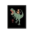 Picture of Catana T-Rex _GroupedProduct_Rectangle_Portrait_Framed_Matted_