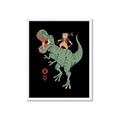 Picture of Catana T-Rex _GroupedProduct_Rectangle_Portrait_Framed_Matted_