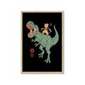 Picture of Catana T-Rex _GroupedProduct_Rectangle_Portrait_Framed_Matted_