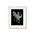 Picture of Catana T-Rex _GroupedProduct_Rectangle_Portrait_Framed_Matted_