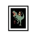 Picture of Catana T-Rex _GroupedProduct_Rectangle_Portrait_Framed_Matted_