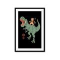 Picture of Catana T-Rex _GroupedProduct_Rectangle_Portrait_Framed_Matted_