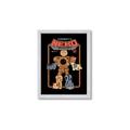 Picture of Robo Neko Cat Poster _GroupedProduct_Rectangle_Portrait_Framed_Matted_