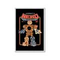 Picture of Robo Neko Cat Poster _GroupedProduct_Rectangle_Portrait_Framed_Matted_