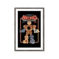 Picture of Robo Neko Cat Poster _GroupedProduct_Rectangle_Portrait_Framed_Matted_