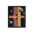 Picture of Space Rainbow Poster  _GroupedProduct_Rectangle_Portrait_Framed_Matted_