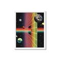 Picture of Space Rainbow Poster  _GroupedProduct_Rectangle_Portrait_Framed_Matted_