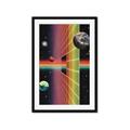 Picture of Space Rainbow Poster  _GroupedProduct_Rectangle_Portrait_Framed_Matted_