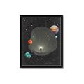 Picture of Abstract Space Poster _GroupedProduct_Rectangle_Portrait_Framed_Matted_